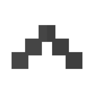  Web tasarımı için yukarı yönlü ok simgesi