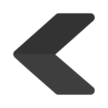 Projeniz için sol yön ok simgesi