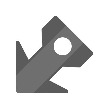 Projeniz için sol yön ok simgesi