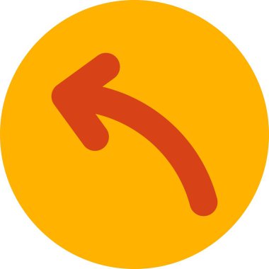 Projeniz için sol yön ok simgesi