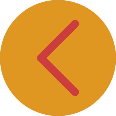 Projeniz için sol yön ok simgesi