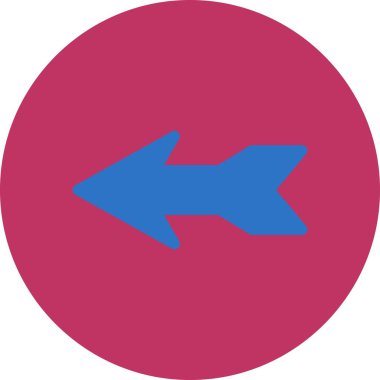 Projeniz için sol yön ok simgesi