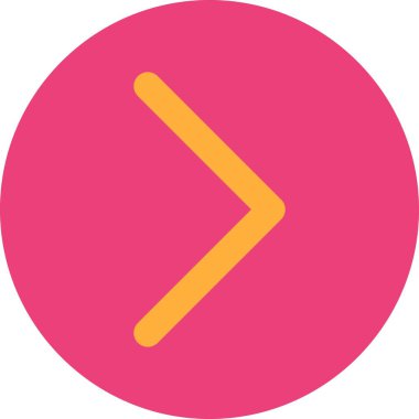 Projeğiniz için Sağ Yön Oku Simgesi