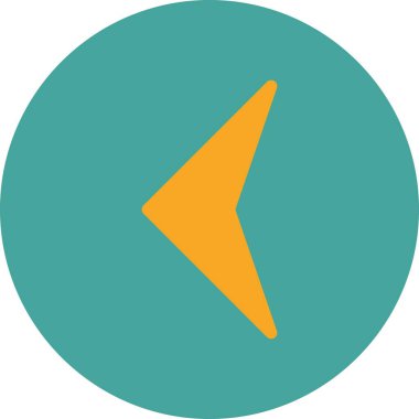 Projeniz için sol yön ok simgesi