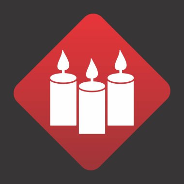 projeniz için mum simgesi