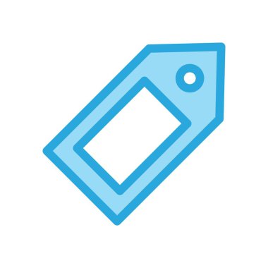 Etiket Vektörü Simgesi illüstrasyonu