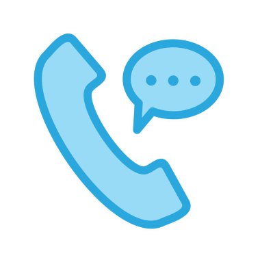 Konuşma simgesi yaratıcı vektör tasarım şablonu