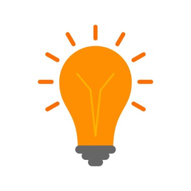 Projeniz için ampul simgesi