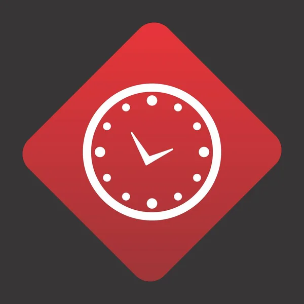 Icône Horloge Pour Votre Projet — Image vectorielle