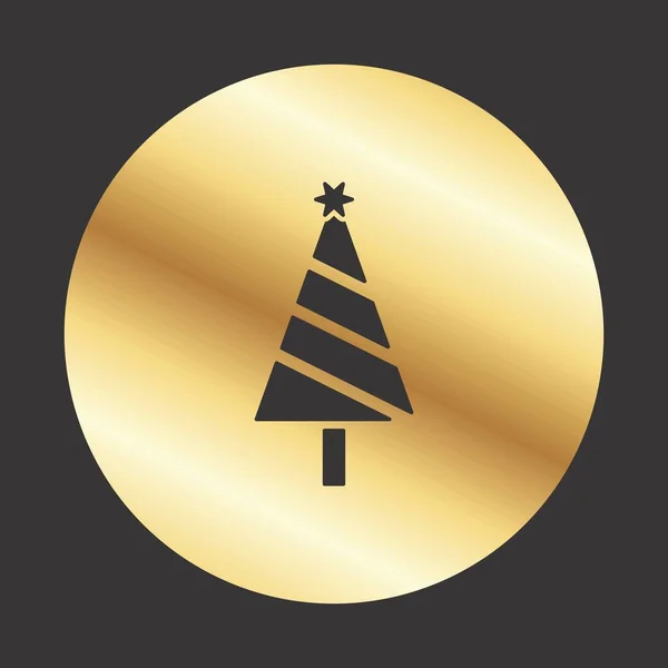 Christmas Icon Kreatives Design Vorlage — Stockvektor