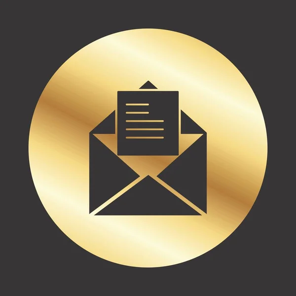 Icône Mail Pour Votre Projet — Image vectorielle
