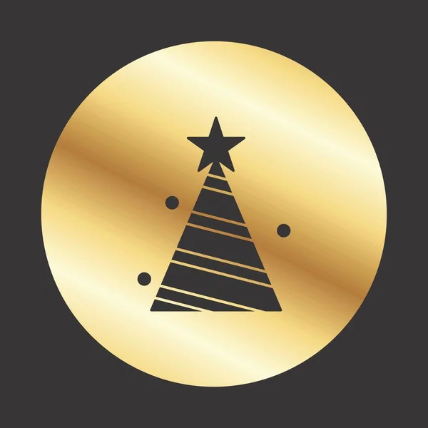 Christmas Icon Kreatives Design Vorlage — Stockvektor