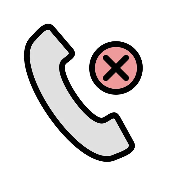 Telefono Chiamata Illustrazione Vettoriale — Vettoriale Stock