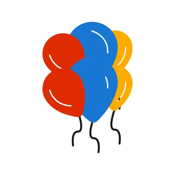 balon simgesi yaratıcı tasarım şablonu