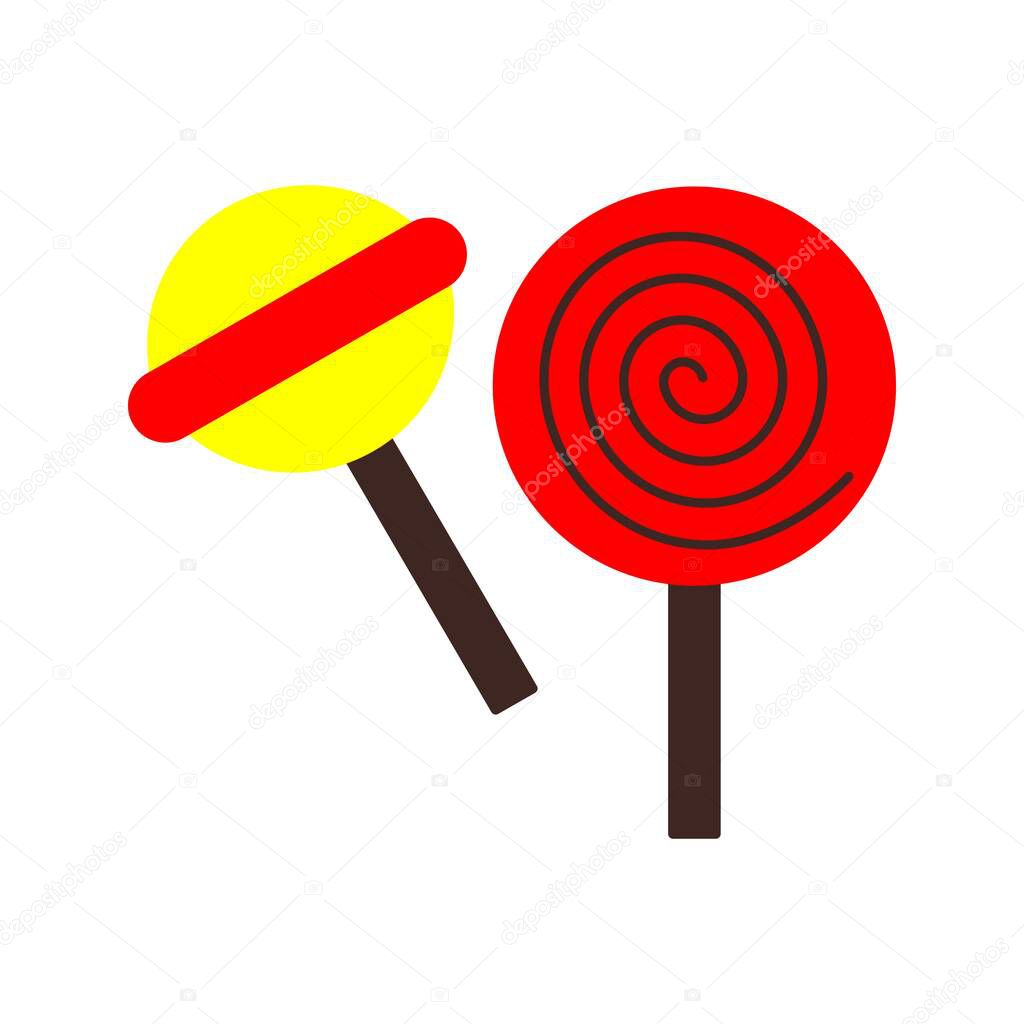 candy icon creative design template