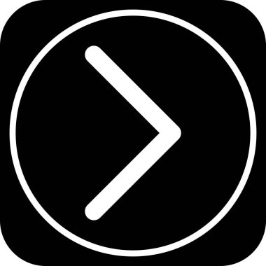 Projeğiniz için Sağ Yön Oku Simgesi