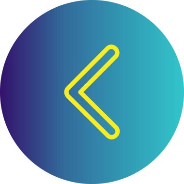 Projeniz için sol yön ok simgesi