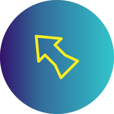 Projeniz için sol yön ok simgesi