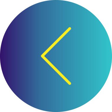 Projeniz için sol yön ok simgesi