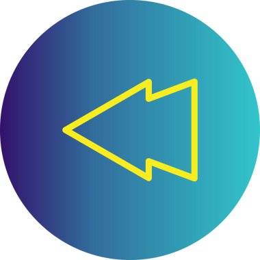 Projeniz için sol yön ok simgesi