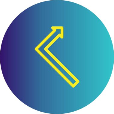 Projeniz için doğru yön ok simgesi