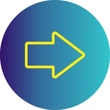 Projeniz için doğru yön ok simgesi