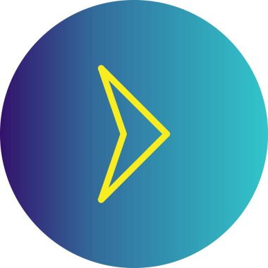 Projeniz için doğru yön ok simgesi