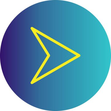 Projeniz için doğru yön ok simgesi