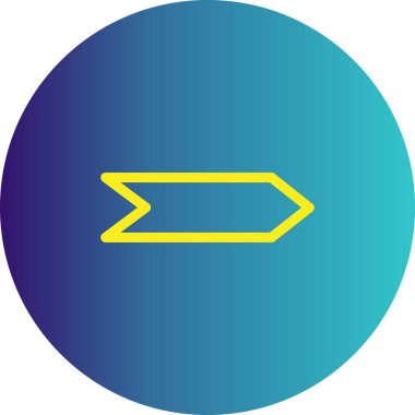 Projeniz için doğru yön ok simgesi