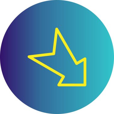 Projeniz için doğru yön ok simgesi