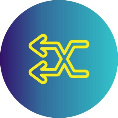 Projeniz için sol yön ok simgesi