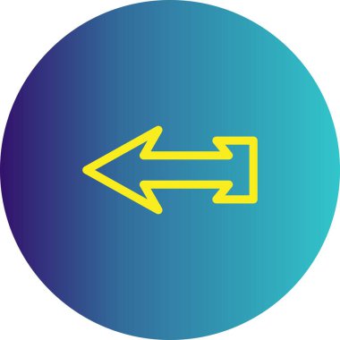 Projeniz için sol yön ok simgesi