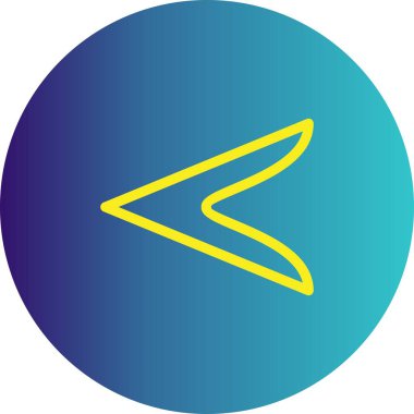 Projeniz için sol yön ok simgesi