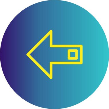 Projeniz için sol yön ok simgesi