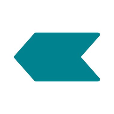 Projeniz için sol yön ok simgesi