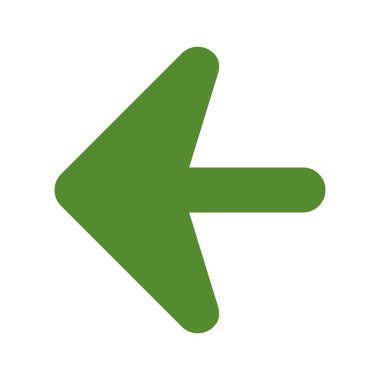 Projeniz için sol yön ok simgesi