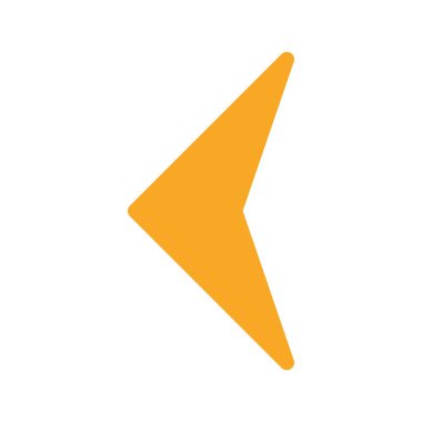 Projeniz için sol yön ok simgesi