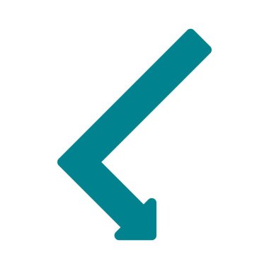 Projeniz için doğru yön ok simgesi