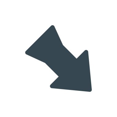 Projeniz için doğru yön ok simgesi