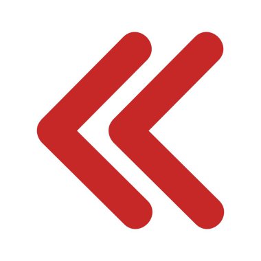 Projeniz için sol yön ok simgesi