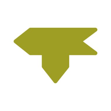 Projeniz için sol yön ok simgesi