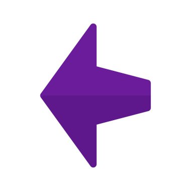 Projeniz için sol yön ok simgesi