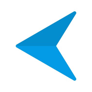 Projeniz için sol yön ok simgesi