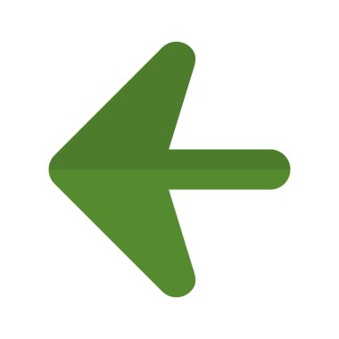 Projeniz için sol yön ok simgesi