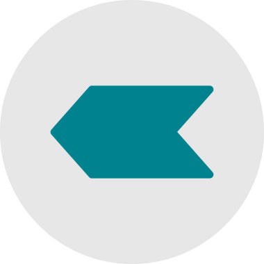 Projeniz için sol yön ok simgesi