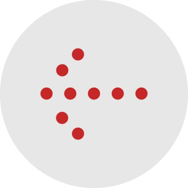 Projeniz için sol yön ok simgesi