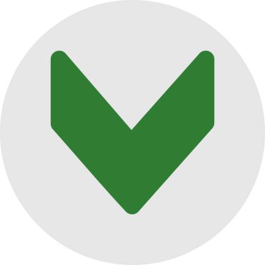 projeniz için aşağı yönlü ok simgesi