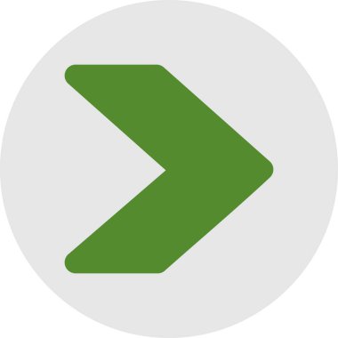 Projeniz için doğru yön ok simgesi