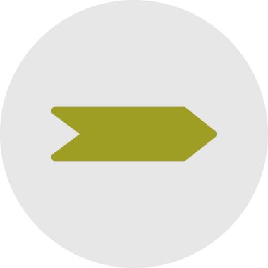 Projeniz için doğru yön ok simgesi