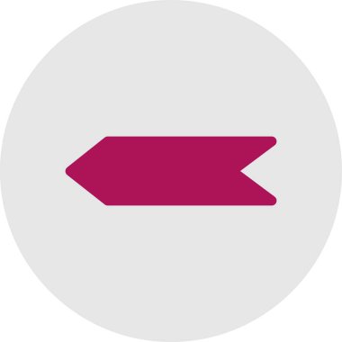 Projeniz için sol yön ok simgesi